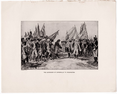 The Surrender of Cornwallis to Washington